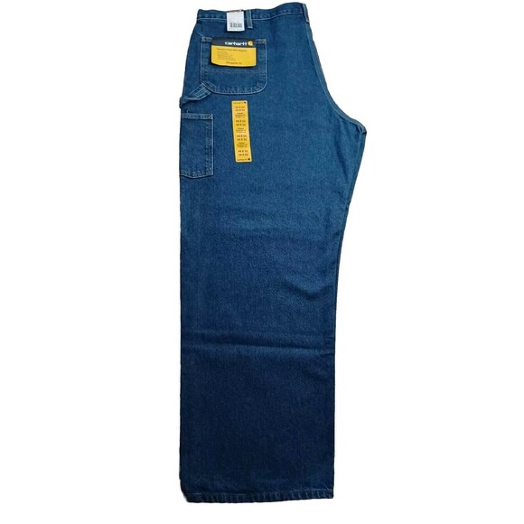 Carhartt Men’s 46x32 Carpenter  Original  Dungaree Fit Straight Leg - Picture 9 of 10